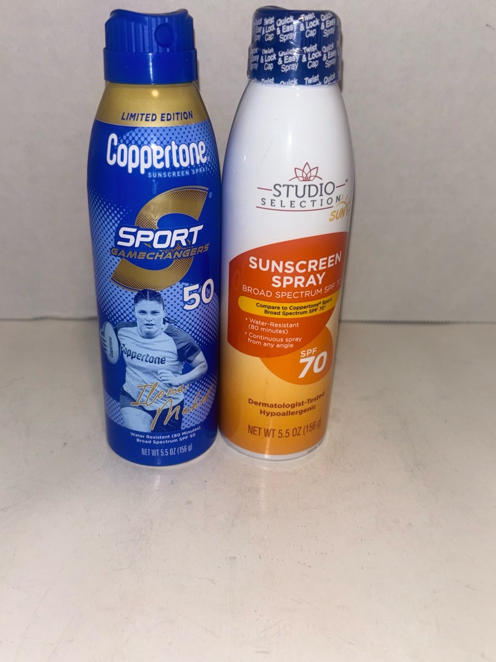 Coppertone Sport SPF 50 Sunscreen Spray - Blue-bundle studio selection
